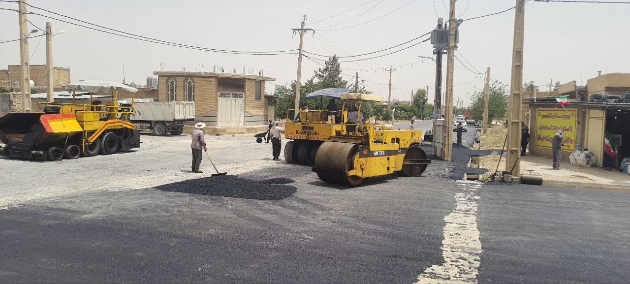 ادامه فعالیت های عمرانی در مناطق شهری